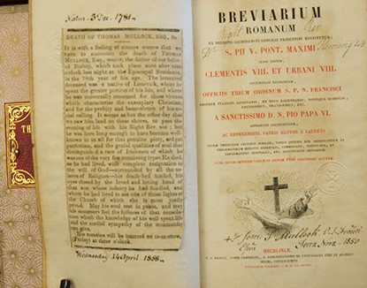 <em>Brevarium Romanum </em>(Mechelen: P. J. Hanicq, 1848).